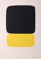 Ellsworth Kelly BLACK OVER YELLOW Lithograph - Sold for $6,400 on 02-21-2026 (Lot 324).jpg